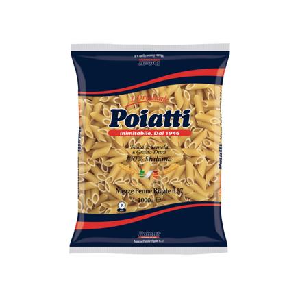 Picture of Poiatti No.37 Mezze Penne Rigate (1Kg)