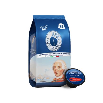 Picture of Borbone Dolce Gusto Blue Blend Capsules (15x7g)