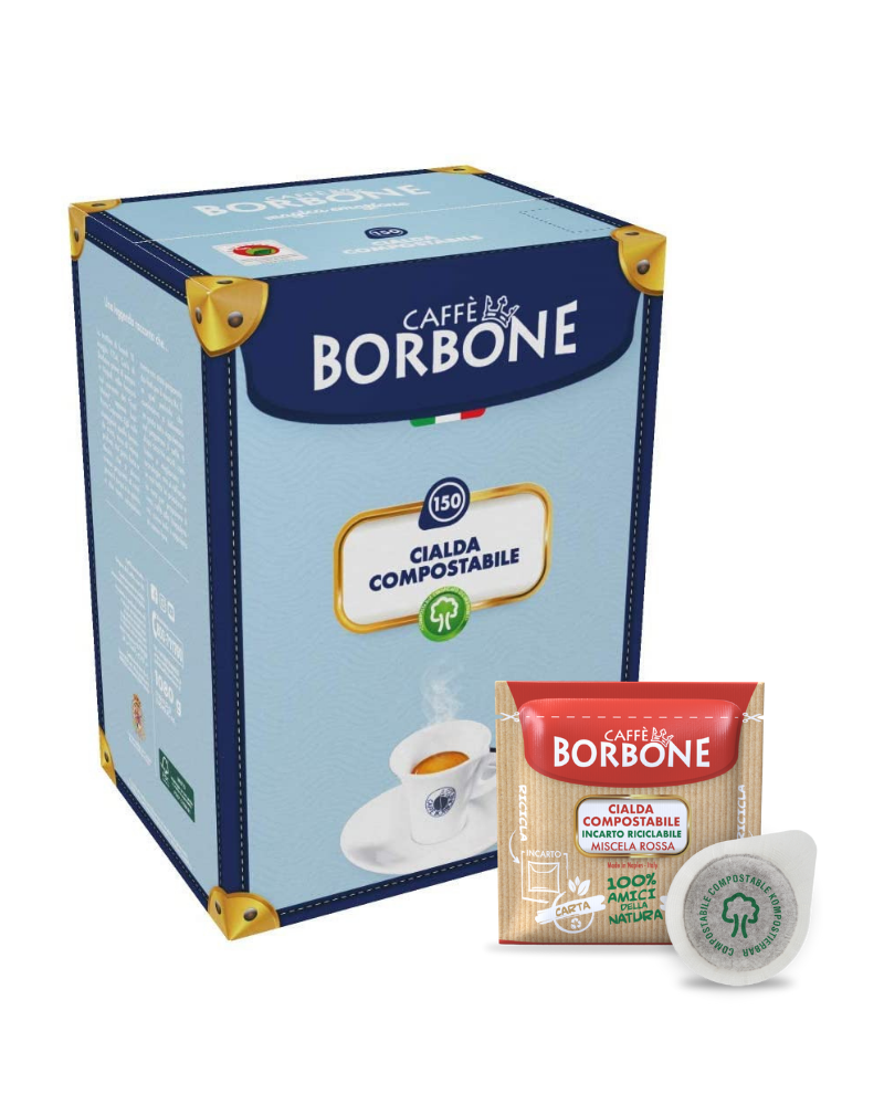 Caffè Borbone with 150 pods red blend