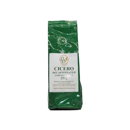 Picture of Cicero Green Ground Coffee Decaffinated (250g)