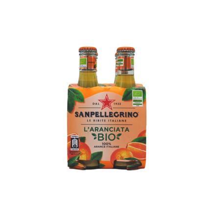 Picture of San Pellegrino Aranciata/Orange Glass Bottles (4x200ml)