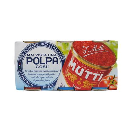 Picture of Mutti Polpa Finely Chopped Tomatoes Pack (3x400g)
