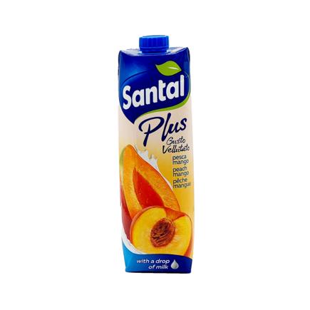 Picture of Santal Juice Plus Peach & Mango With Milk (1Ltr)