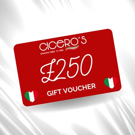 Picture of Cicero's £250 Gift Voucher