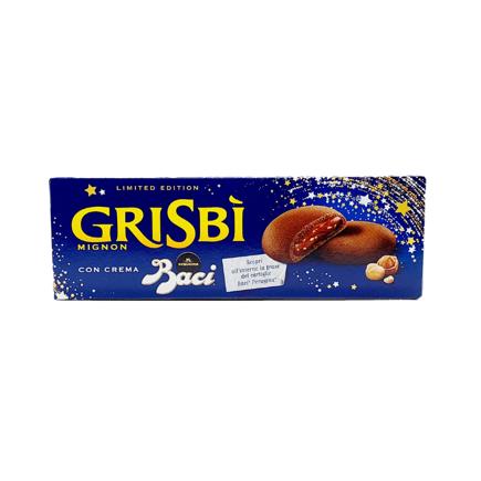 Picture of Grisbi Limited Edition Baci Hazelnut & Cocoa Cream Biscuits (112g)