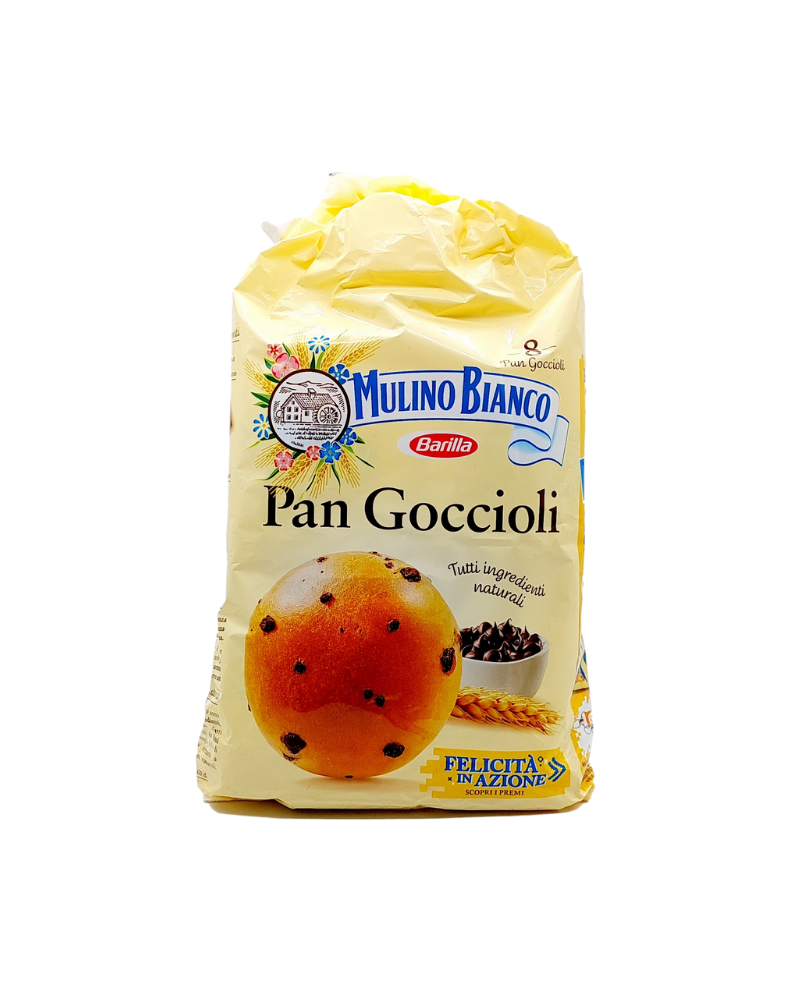 Mulino Bianco Pan Goccioli Soft Bread Cakes With Chocolate Chips