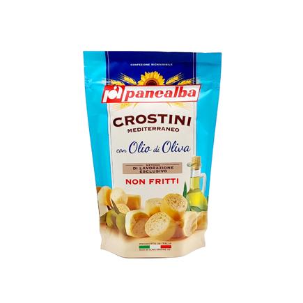 Picture of Panealba Crostini Mediteranian Crackers With Olive Oil (100g)