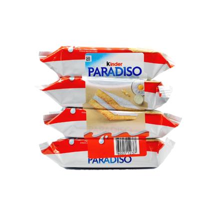 Picture of Kinder Paradiso Milk Cream Soft Cakes With Lemon Zest x4 (116g)