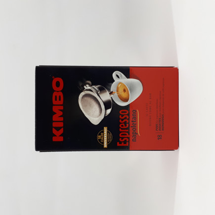 Picture of Kimbo Espresso Coffee Pods x18 Pods (125g)
