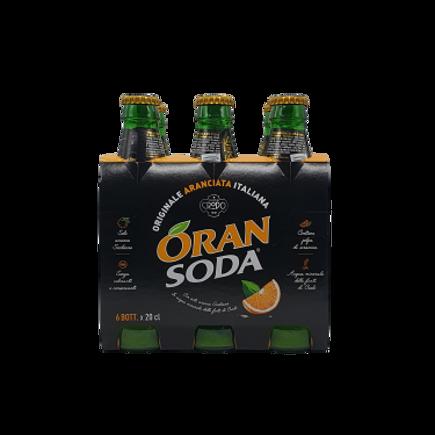 Picture of Oran Soda Glass Bottles (6 x 200ml)