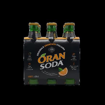Picture of Oran Soda Glass Bottles (6 x 200ml)