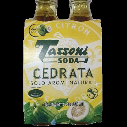 Picture of Tassoni Cedrata Soda (4x180ml)