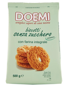 Picture of Doemi Wholemeal Biscuits No Sugar (500g)