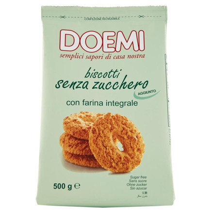 Picture of Doemi Wholemeal Biscuits No Sugar (500g)