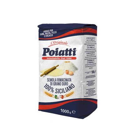 Picture of Poiatti Flour Semola Rimacinata (1Kg)