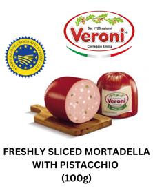 Picture of Veroni Freshly Sliced Mortadella (100g)(vacuum Packed)