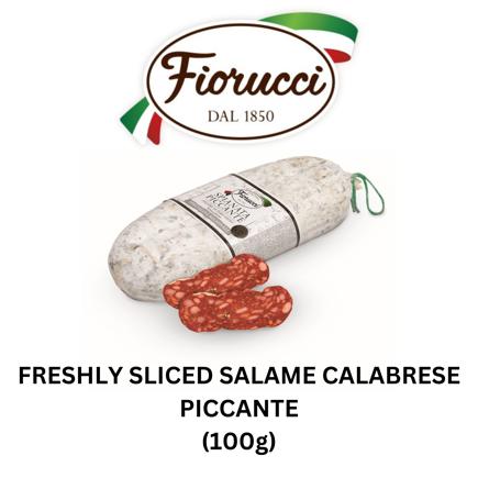 Picture of Fiorucci Freshly Sliced Calabrese Salami (100g)(vacuum Packed)