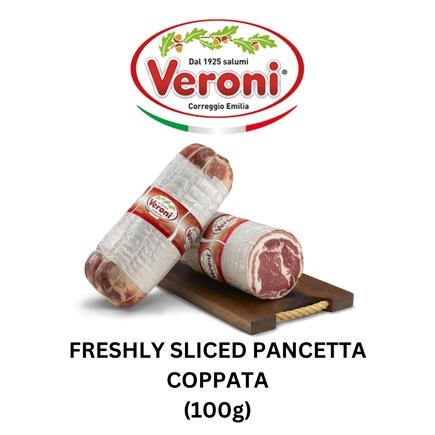 Picture of Veroni Freshly Sliced Pancetta Coppata (100g)(vacuum Packed)