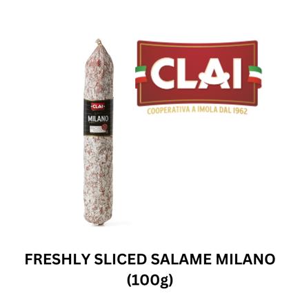 Picture of Clai Freshly Sliced Milano Salami (100g)(vacuum Packed)