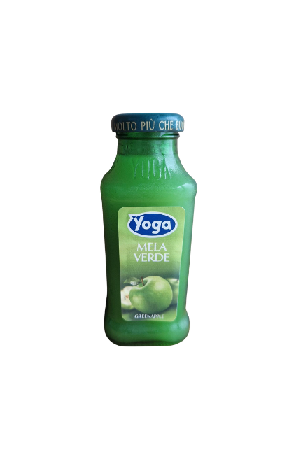 YOGA MAGIC FRUIT JUICE MELA VERDE GLASS 200 ML (24 IN A BOX) –   - The best E-commerce of Italian Food in UK