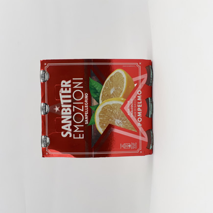 Picture of Sanbitter Grapefruit Non-Alcoholic Drink 3 x 200ml