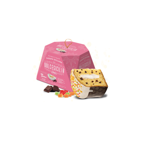 Picture of Dais Panettone Cassata con Crema Ricotta (800g)