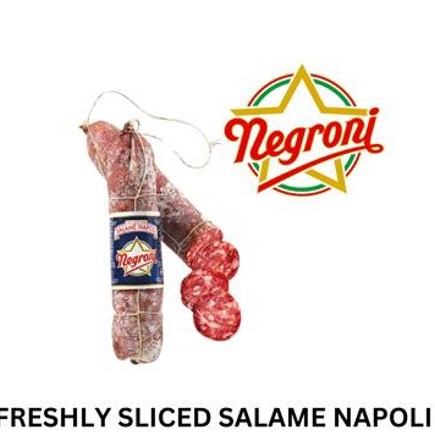 Picture of Negroni Freshly Sliced Napoli Salami (200g)(vacuum Packed)