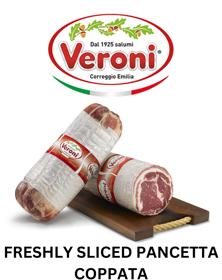 Picture of Veroni Freshly Sliced Pancetta Coppata (200g)(vacuum Packed)