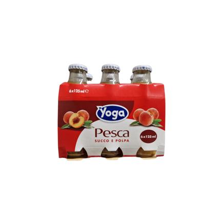 Picture of Yoga Succo Di Pesca/Peach Juice (6x125ml)