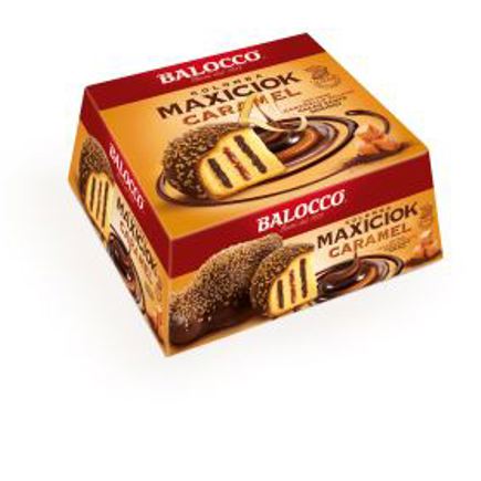 Picture of Balocco Colomba Maxichoc Caramel 750g 