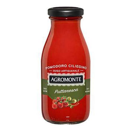 Picture of Agromonte Puttanesca Pasta Sauce of Cherry Tomato, Green Olives and Capers 260g