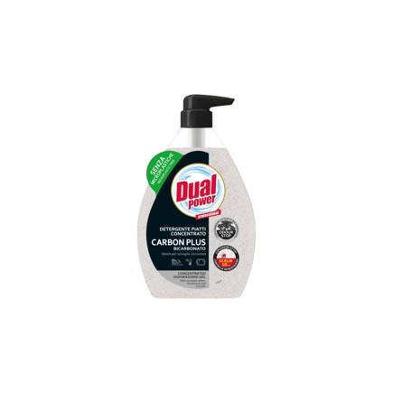 Picture of Dual Power Washing up Soap Concentrate Carbon Plus Bicarbonate 600ml