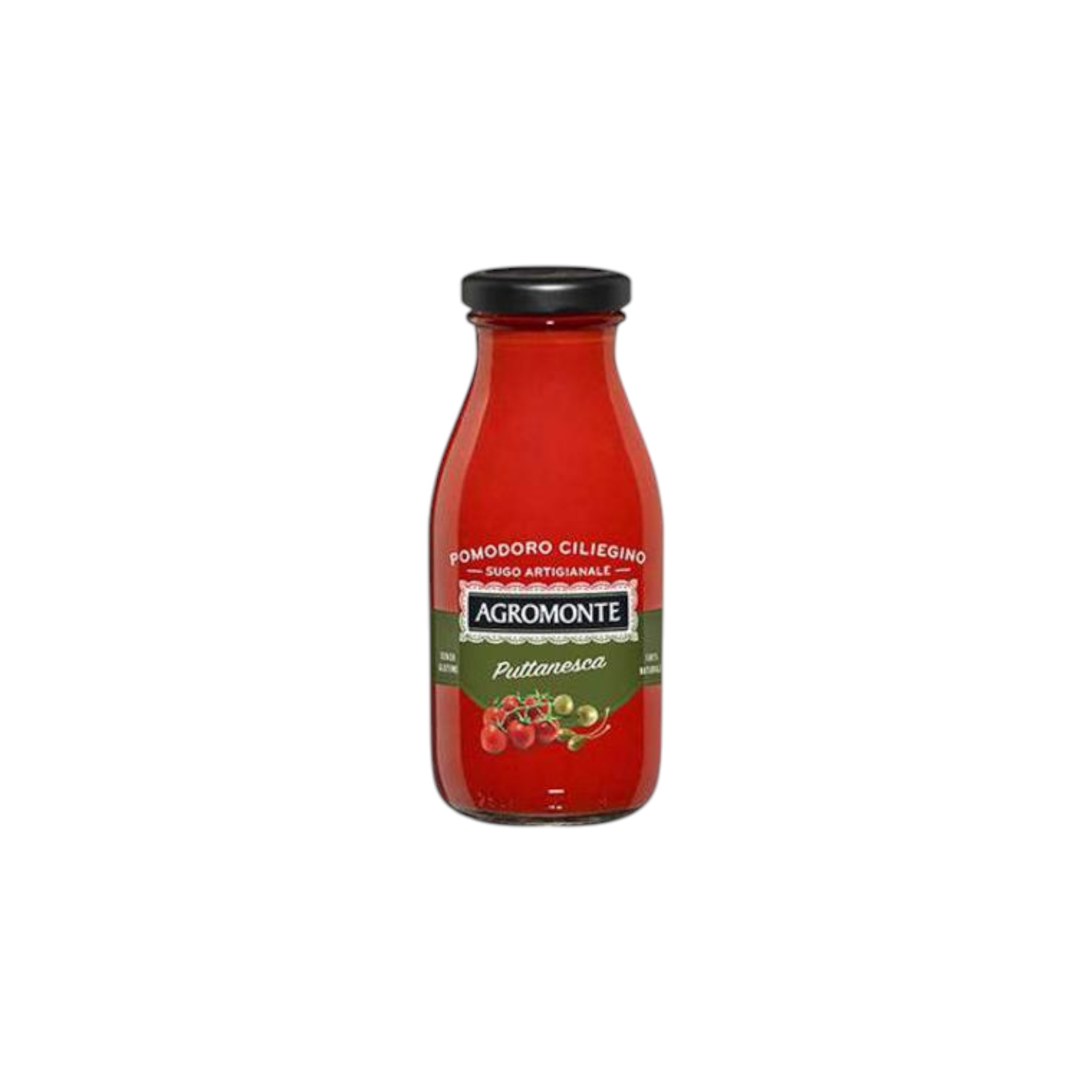 Picture of Agromonte Puttanesca Pasta Sauce of Cherry Tomato, Green Olives and Capers 260g