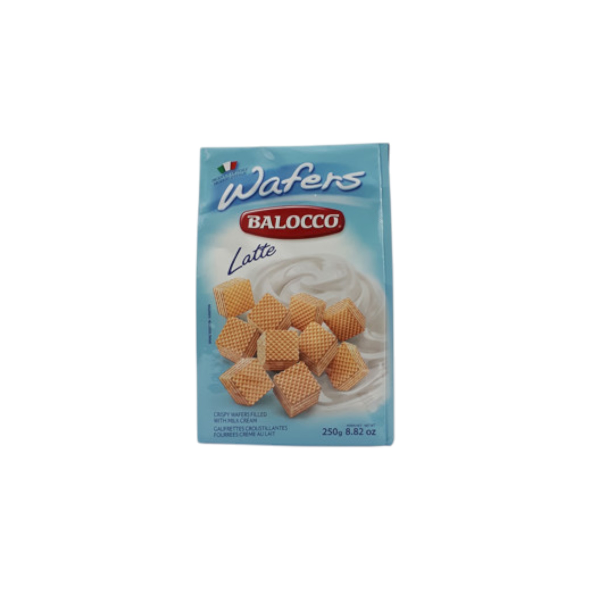 Picture of Balocco Cube Wafers Milk & Vanilla (250g)
