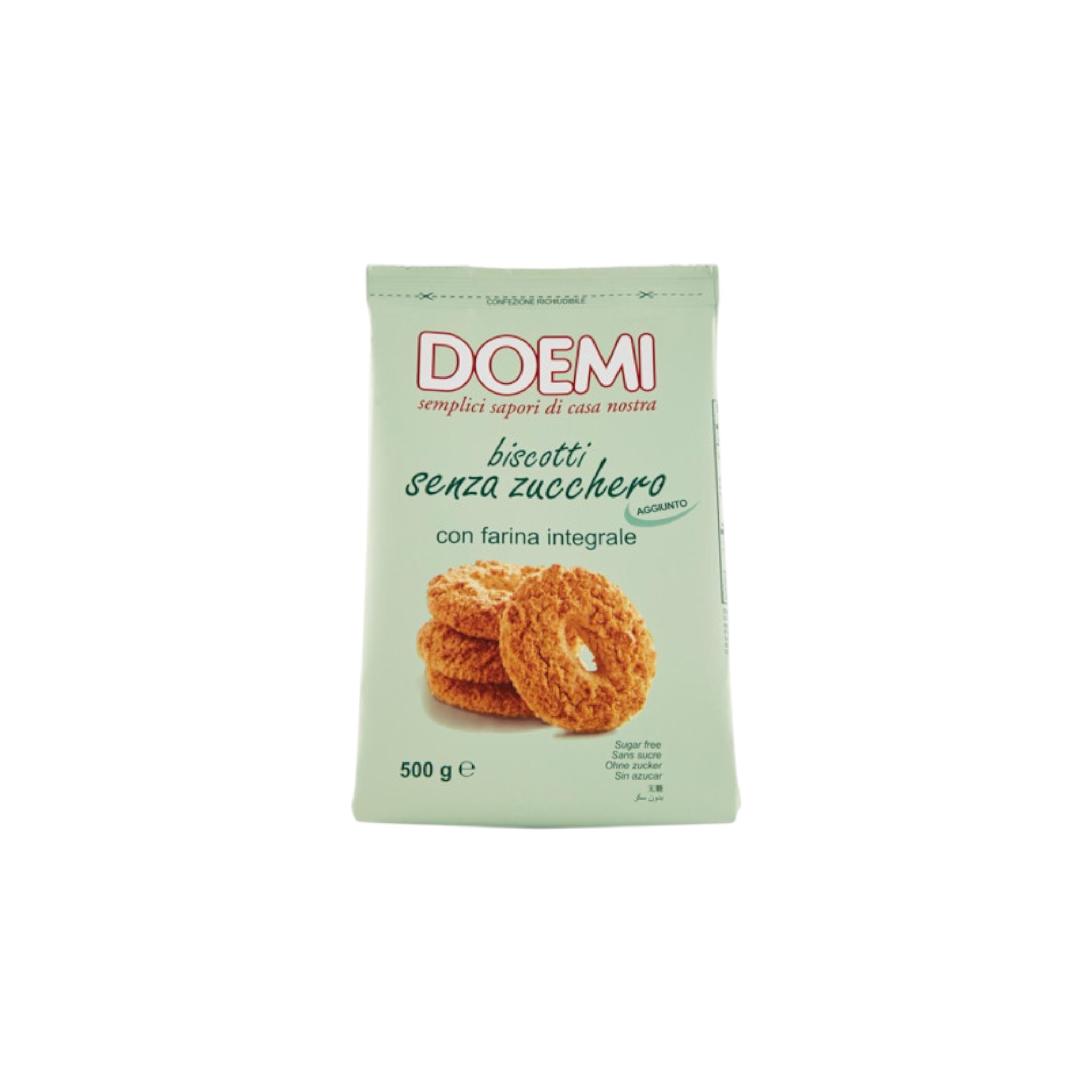 Picture of Doemi Wholemeal Biscuits No Sugar (500g)