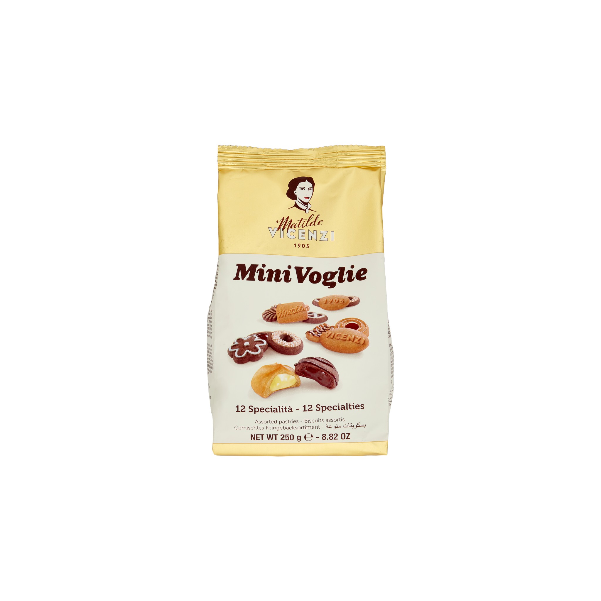 Picture of Matilde Vicenzi Assorted Pastries Minivoglie (250g)