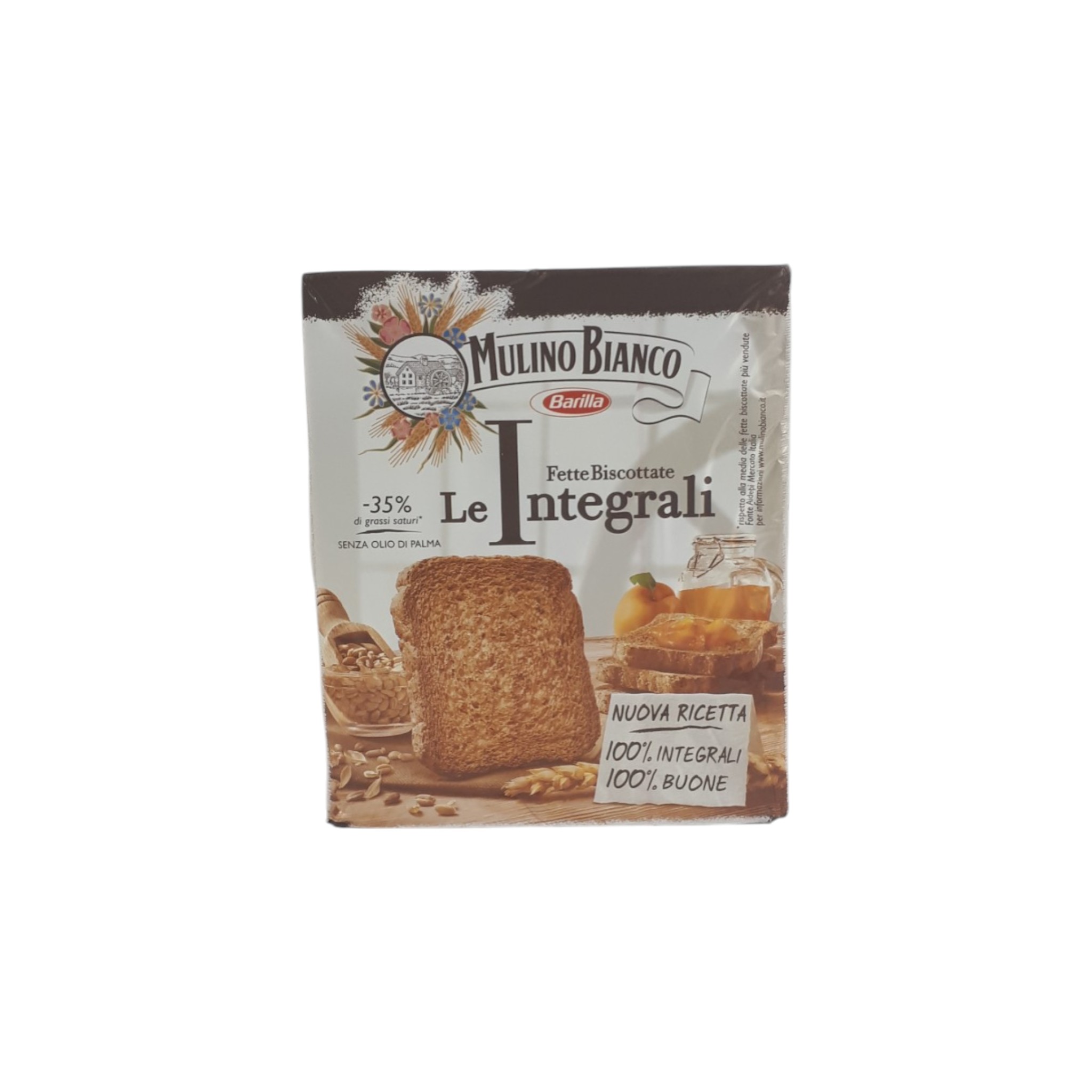 Picture of Mulino Bianco Fette Biscotate Integrali/Wholemeal (315g)