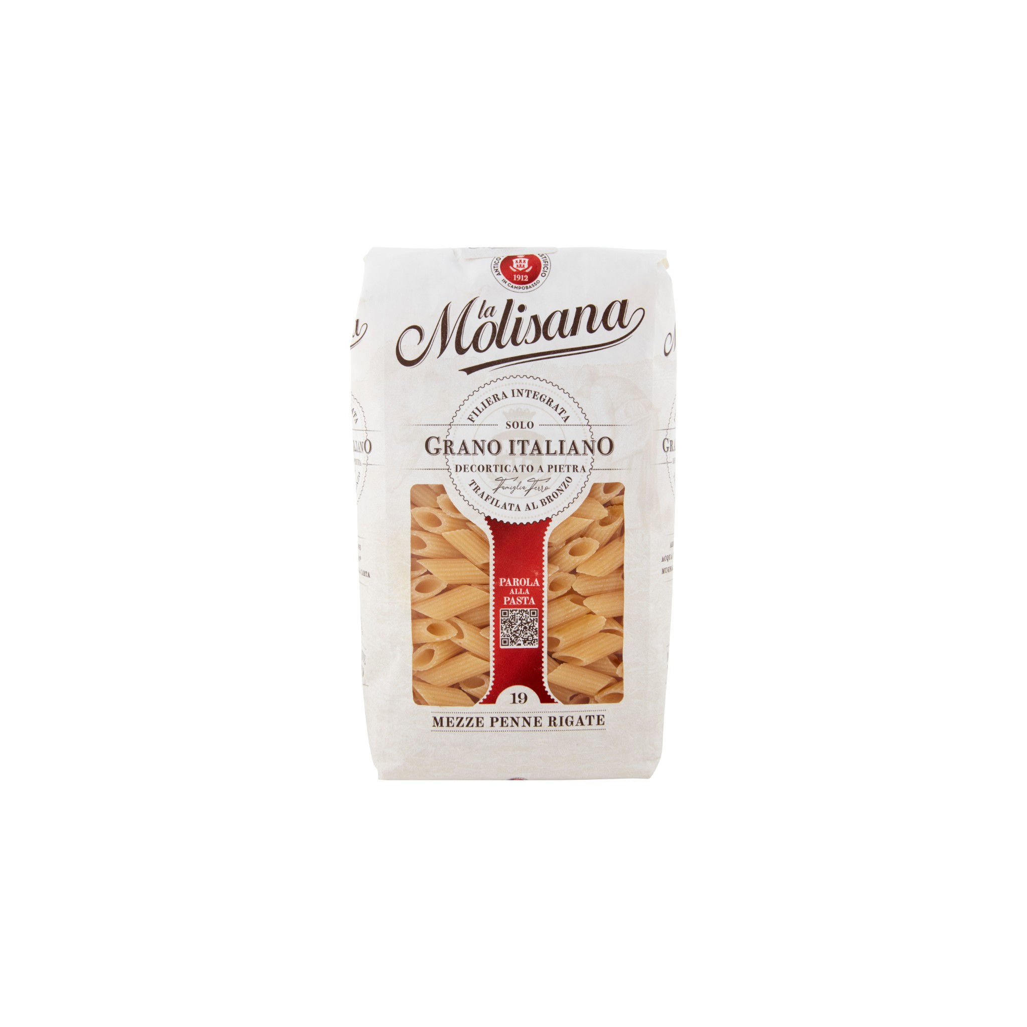 Picture of Molisana No.19 Mezze Penne Rigate (500g)