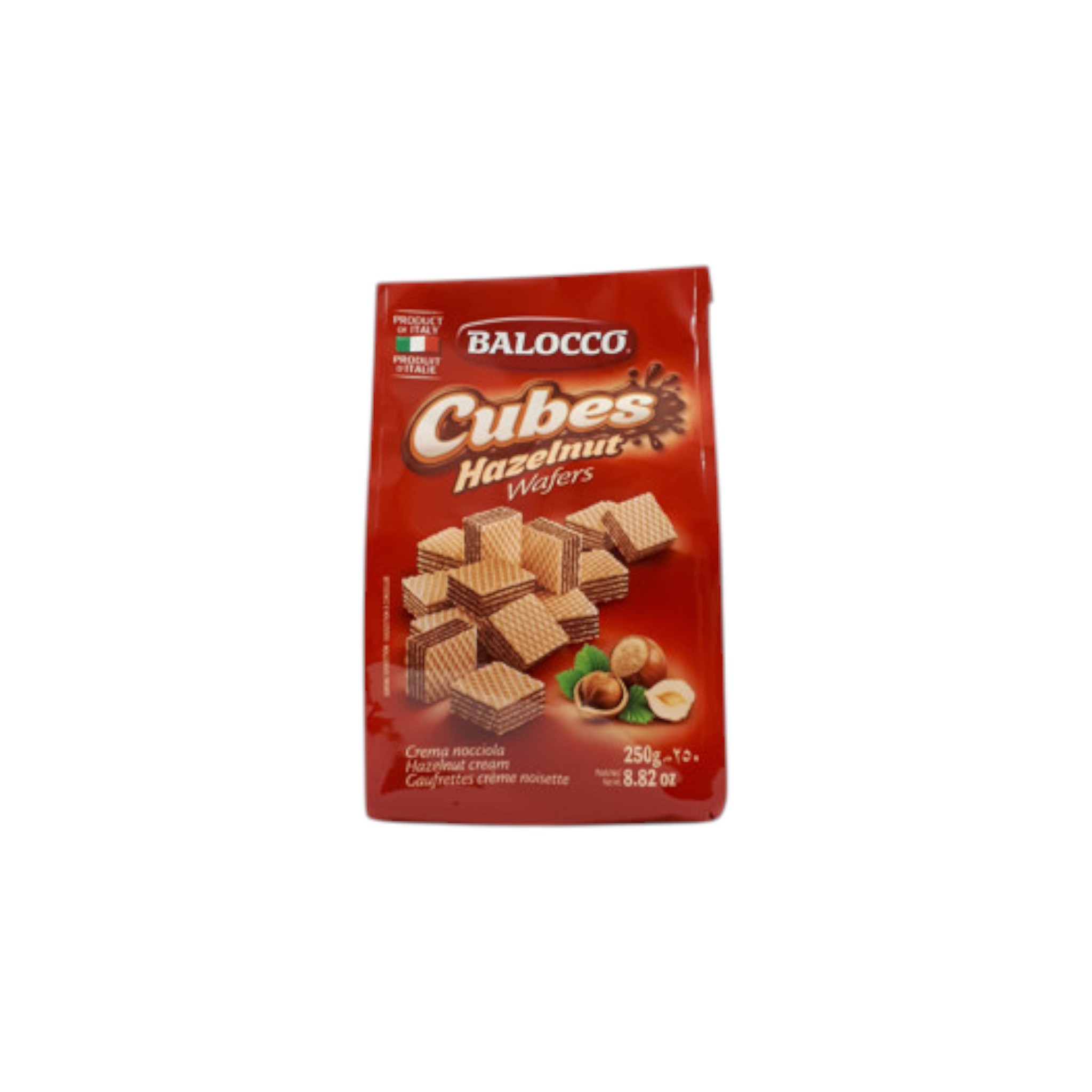 Picture of Balocco Cube Wafers Hazelnut (250g)