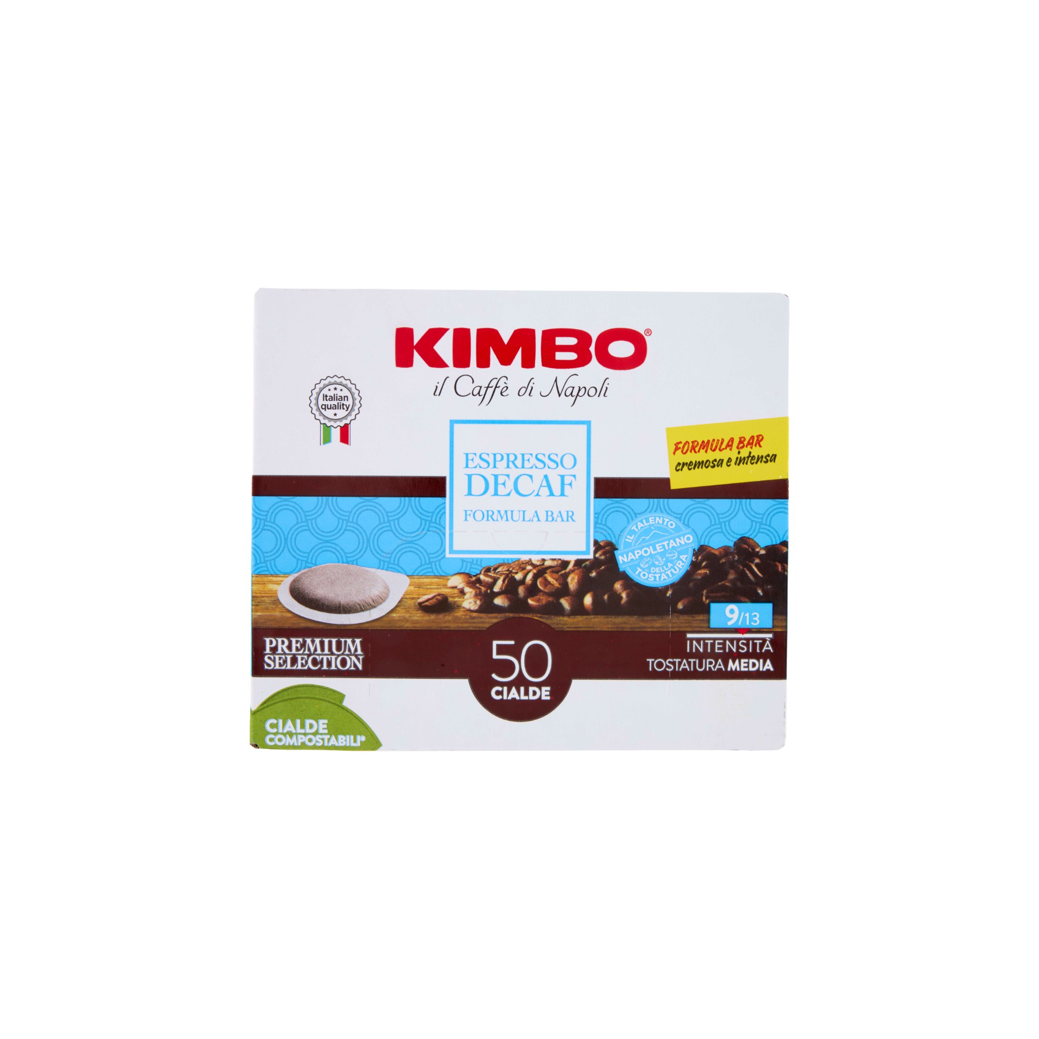 Picture of Kimbo Espresso Decaf - pods ESE (x50) 