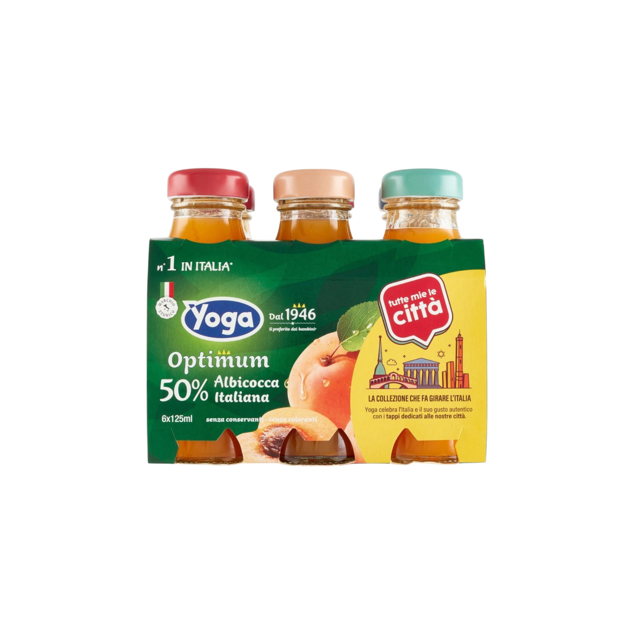Picture of Yoga Succo Di Albicocca/Apricot Juice (6x125ml)