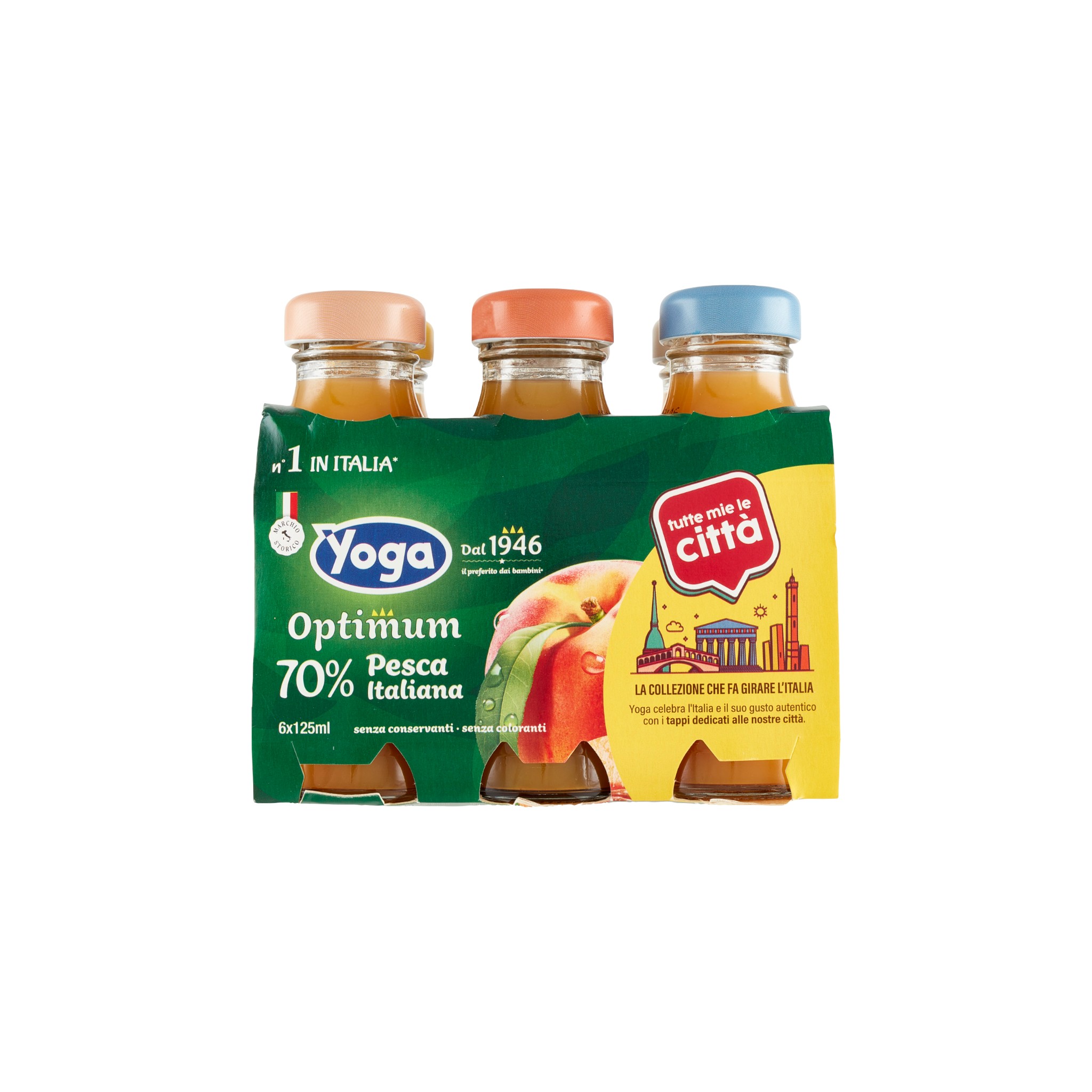 Picture of Yoga Succo Di Pesca/Peach Juice (6x125ml)