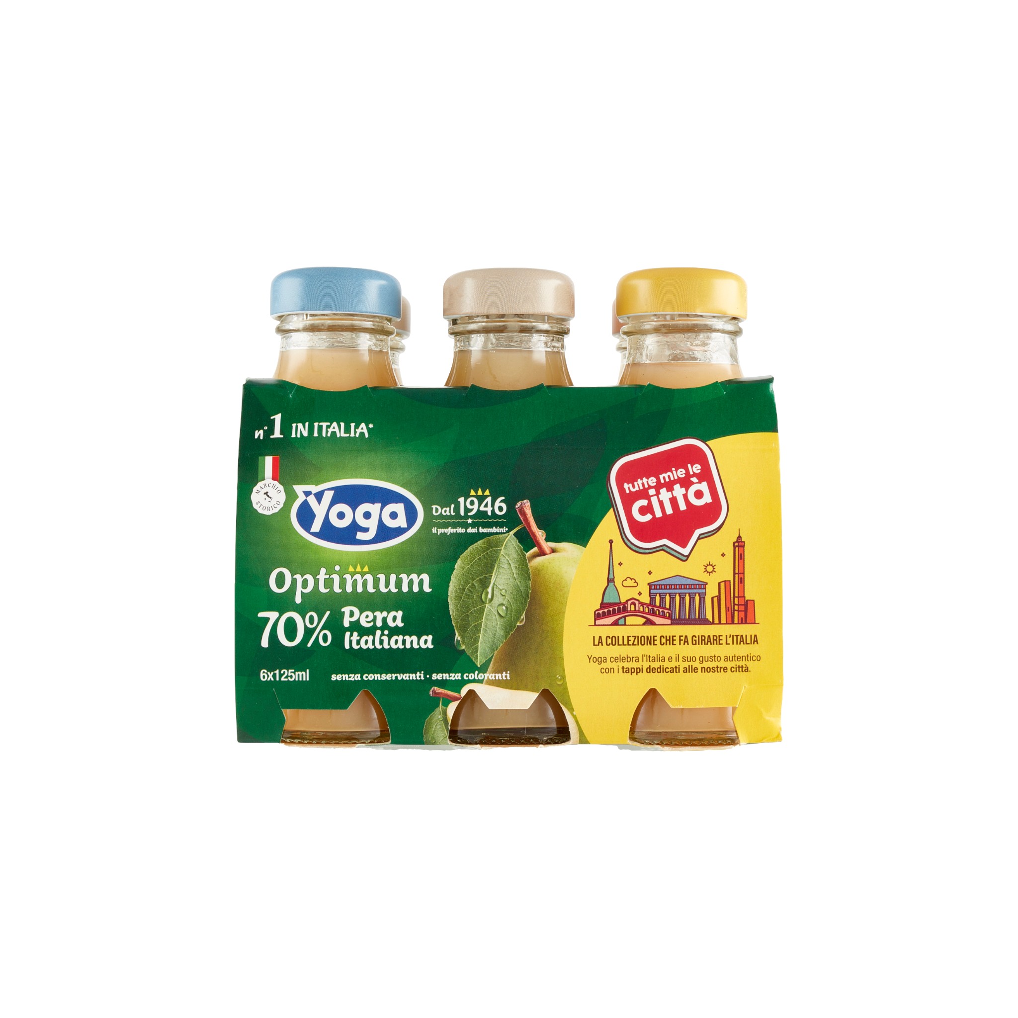 Picture of Yoga Succo Di Pera/Pear Juice (6x125ml) 