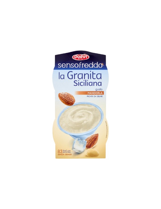 Picture of Dolfin Sensofreddo La Granita Siciliana  Almond 2 × 100ml
