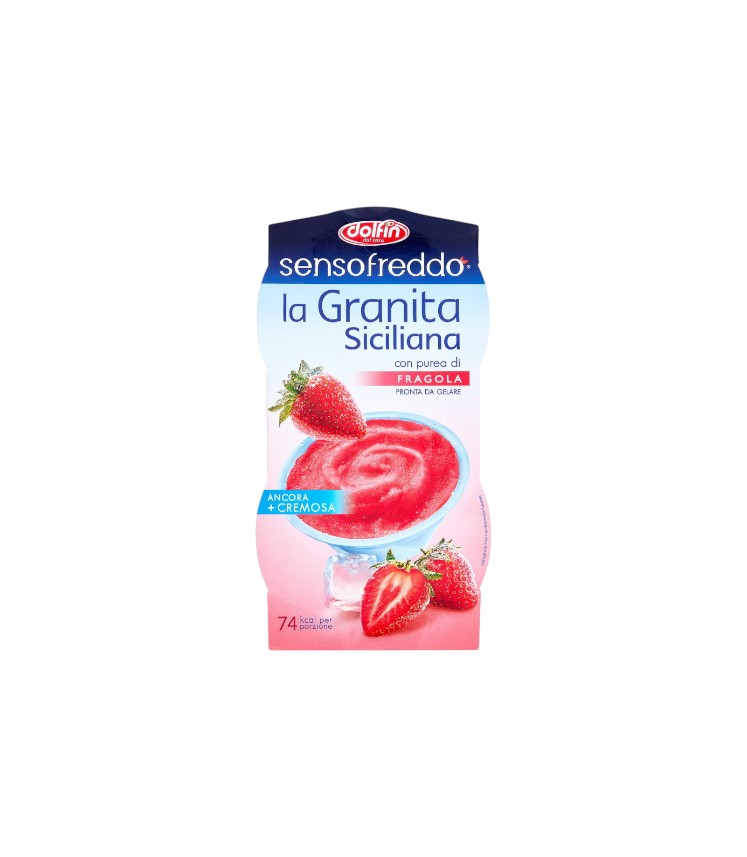 Picture of Dolfin Sensofreddo Sicilian Strawberry Granita 2 x 100ml