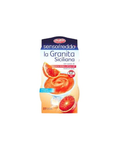 Picture of Dolfin Sensofreddo Sicilian Blood Orange Granita 2 x 100ml